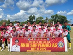 Ketgam: Skuat Bontonyeleng FC di Turnamen Andi Sappewali Cup V 2022