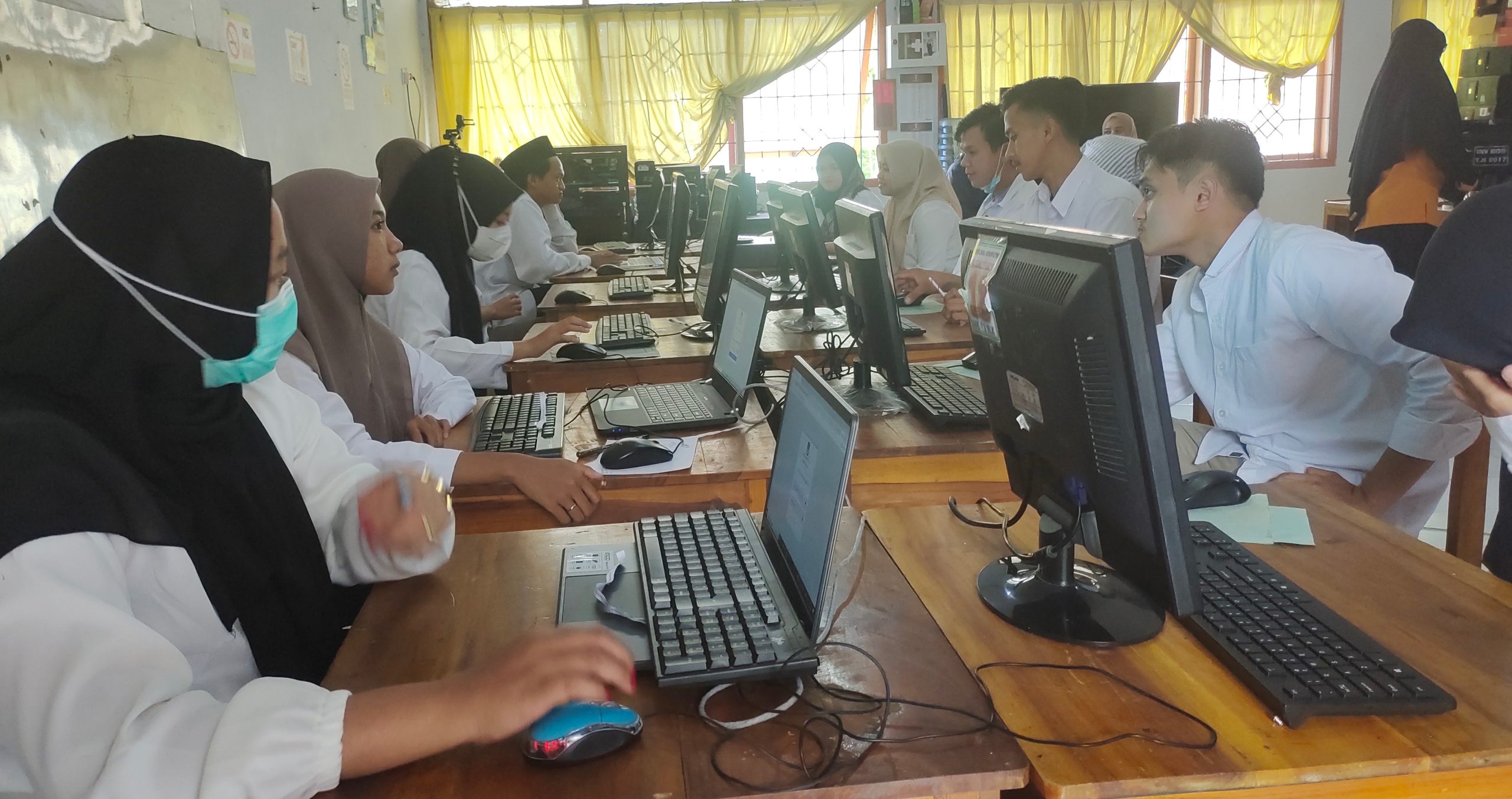 Foto: Pelaksanaan Tes CAT